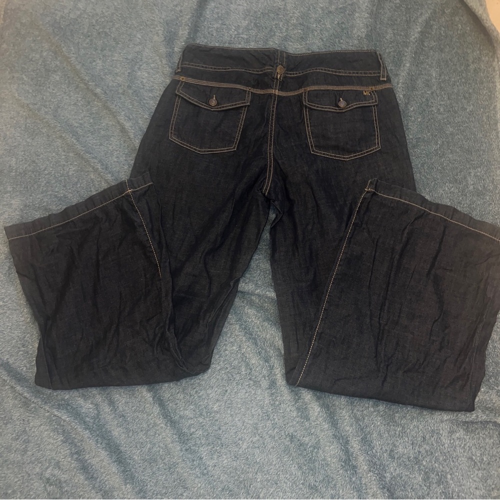 Womens Michael Kors Jeans Dark Wash Size 12 RN # 11818 - Picture 2 of 8